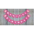 thumbnail image 3 of Inkdotpot Birthday Party DecorationsHappy Birthday Party GarlandBaby Girls UnicornPennant Banner Flag, 3 of 7