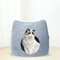 thumbnail image 4 of 2x Portable Removable Felt Cat House Cats Kittens Houses Pet Supplies Indoor Zulema none, 4 of 8