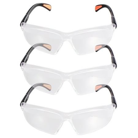 

Yongwei 3pcs Disposable Clear Goggles Protective Eyeglasses Spittle Baffles Outdoor Riding Glasses for Women Men
