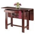 Winsome Wood Taylor Drop Leaf Table, Walnut Finish - Walmart.com