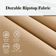 thumbnail image 7 of WJ-X3 Waterproof Patio Outdoor Round Furniture Cover for Table & Chairs, Anti Fade & Windproof, 110''Dia x 31''H, 7 of 7