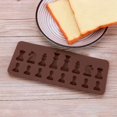 thumbnail image 5 of 16 Cavity Silicone Chocolate Mold Candy Molds Chess Shape, 5 of 5