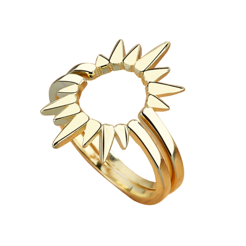 YESTUNE 1 Pair Creative Sister Rings 