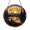 Acrylic 3.5 Inch, variant on Sunset Fishing Scene Window Suncatcher with Stained Glass Style, Cozy Lodge Decoration