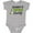 AC-Heather Grey, variant on Daddy's Little Caddy with Golf Club and Ball Boys or Girls Baby Bodysuit