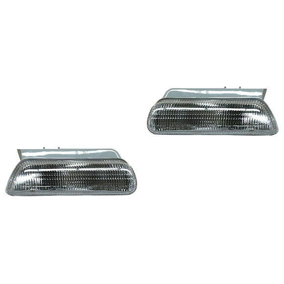Par de Cuartos TYC Neon 1994 A 1999 Dodge Blanco