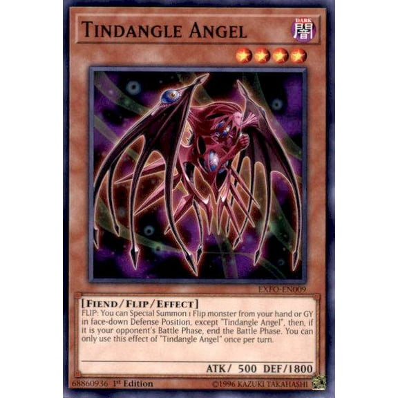 YuGiOh Extreme Force Common Tindangle Angel EXFO-EN009