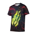 thumbnail image 2 of Prestonplayz 3d Print Graphic T Shirt Short Sleeve Summer T-Shirt Novelty Casual Tee For Men Women Teen M, 2 of 8