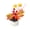 White, variant on Halloween Simulated Pumpkin Floral Arrangement, Fall Thanksgiving Tabletop Ornament for Living Room & Home Decor