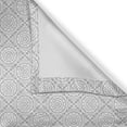 thumbnail image 5 of Ambesonne Ethnic Grommet Curtain, Victorian Floral Motifs, 50" x 84", Tan White, 5 of 6