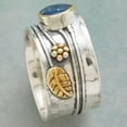 thumbnail image 2 of HOOUN Women 925 Silver Rings Cubic Zirconia Wedding Engagement Ring Jewelry Size 6-10-#1-8, 2 of 3