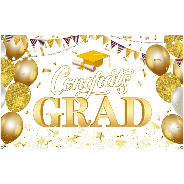 Graduation Banners Senior Banner Class Of Graduation Decorations Class Of Banners Graduation De Cor Congrats Grad Banner Senior Night Banner Back Drop