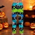 thumbnail image 2 of Satingcolo Funny Men's Pajama Pants Halloween Soft Sleep Lounge Pants Lightweight Pjs Bottoms with Drawstring for Men, 2 of 6
