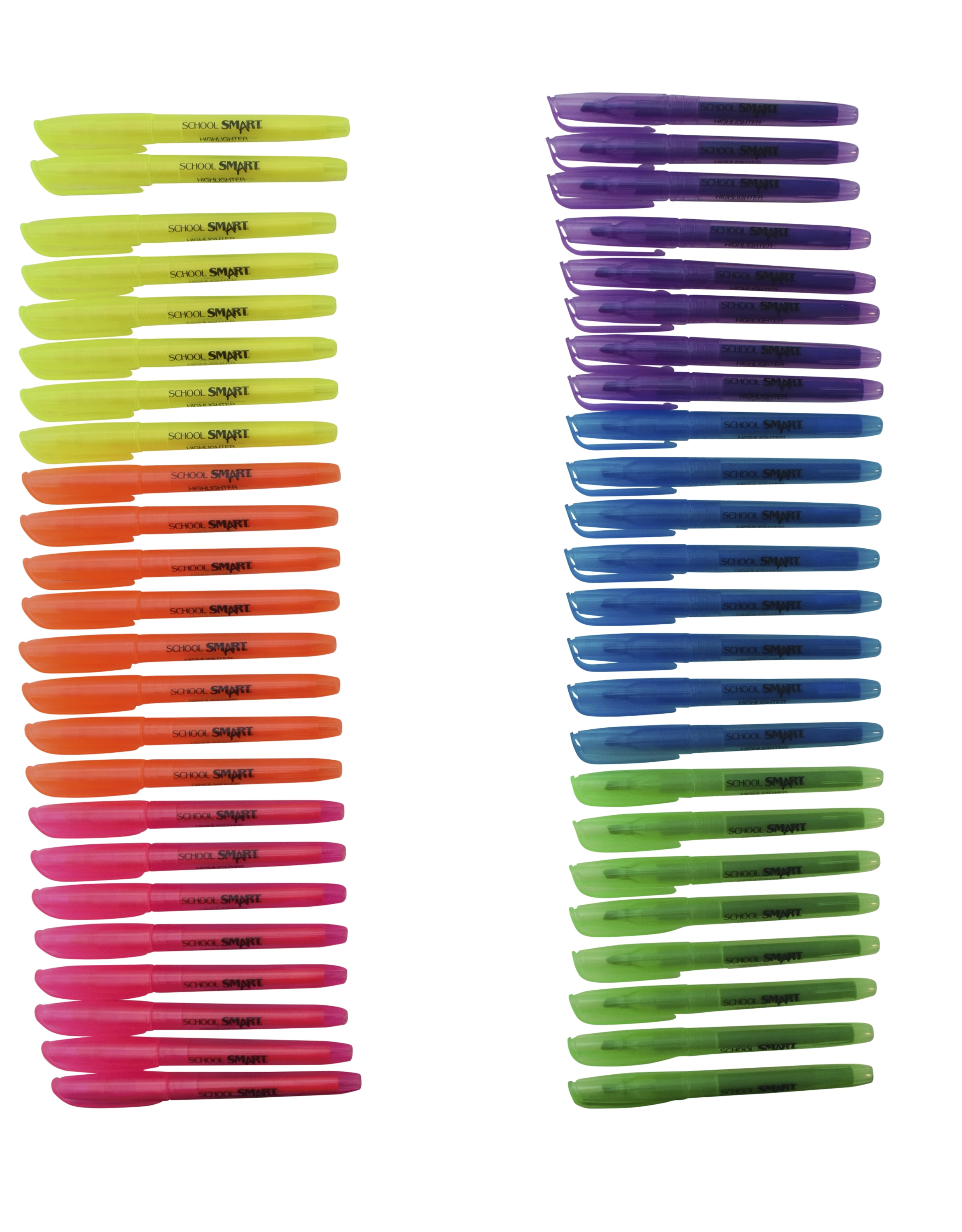 Hi-Liter® Pen-Style Highlighters, Chisel Tip, 6 Assorted Color Highlighters,  3 Packs (25602)