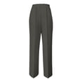 thumbnail image 7 of Inglocry Women's High Waisted Wide Leg Dress Pants Office Business Casual Work Trousers Flowy Work Palazzo Pants 2026 Dark Gray M, 7 of 7