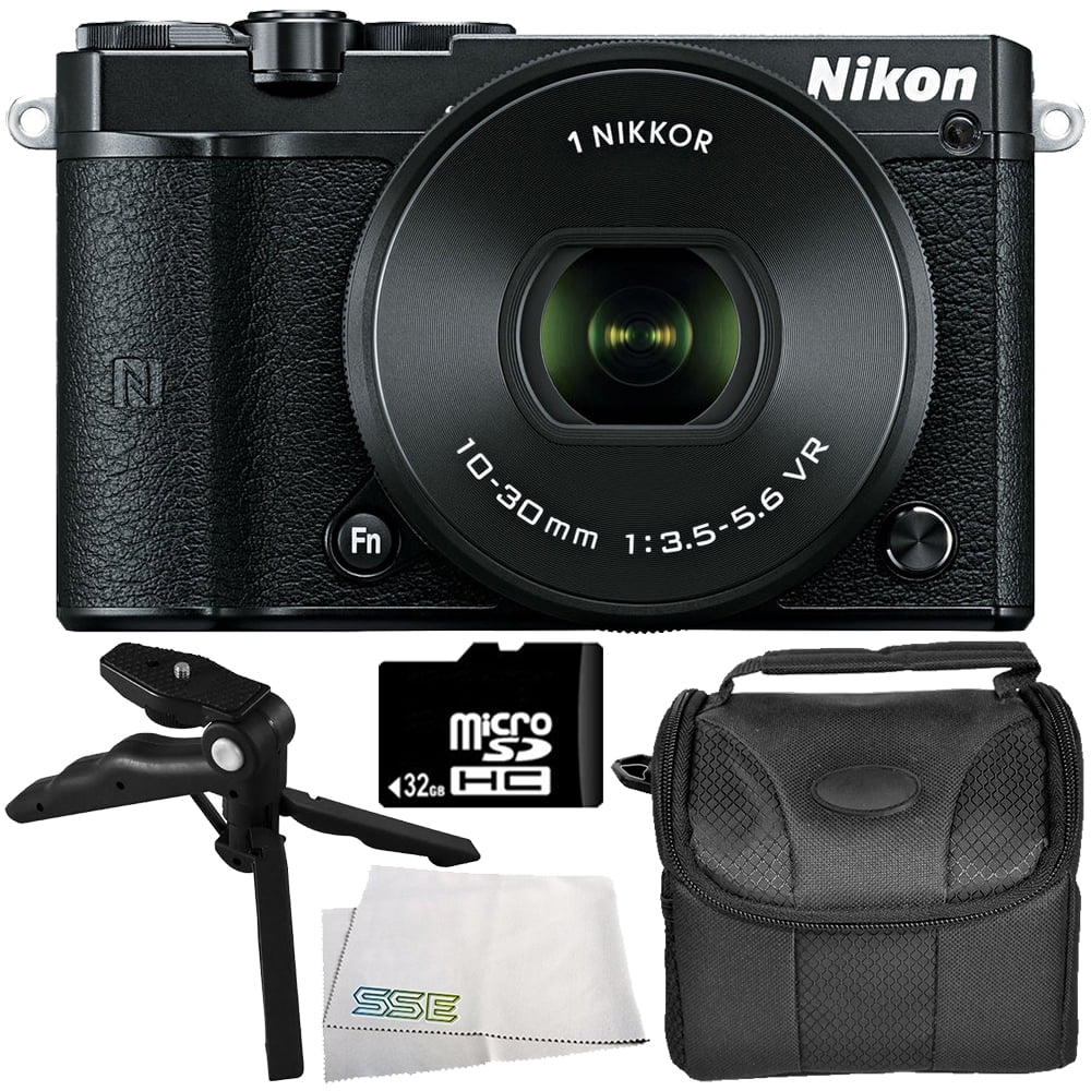 Nikon 1 J5 Mirrorless Digital Camera With 10 30mm Lens Black 5pc Accessory Bundle Includes 32gb Microsd Memory Card More International Version No Warranty Walmart Com Walmart Com