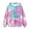 Mint Green, variant on Ruyang Teen Girls Tie Dye Hoodie Oversized Thin Fall Pullover Sweatshirts Long Sleeve Cute Loose Comfy Tops with Pockets