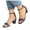 Gray, variant on Low-Chunk Low Heel Pump Sandals Women Girls Dressy Open Toe Ankle Strap Low Block Chunky Heels Sandals Party Dress Pumps Shoes