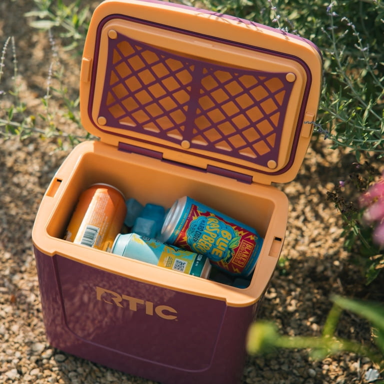 RTIC 8 QT Hard-Sided Personal Cooler, Fits 12 Cans, Road Trip