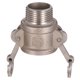 thumbnail image 1 of Homoyoyo 1Ud Conector Reemplazo Cam Y Groove De Acero Inoxidable Duradero Y Práctico, 1 of 7