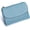 Blue A, variant on Unisex Pebble Leather Wallet, Short Genuine Leather Purse for Coins and Cards, Multicolor Clutch for Women, Card Holder & Coin Purse