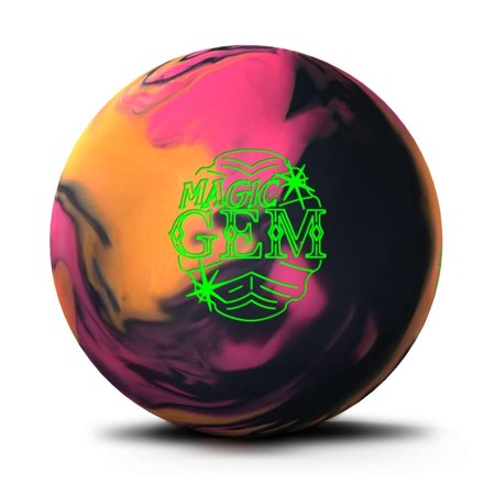 Roto Grip Magic Gem Bowling Ball -Citrine/Rhodonite/Jet 15 lb