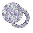 thumbnail image 7 of Uemuo Lavender Flowers Pattern Round Bar Stool Seat Covers Washable Stool Cushion Slipcover Elastic Bar Chair Covers-, 7 of 7