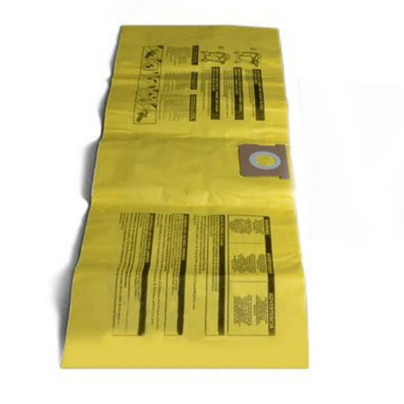 Shop-Vac 9067200 10-14-Gallon High Efficiency Disposable Collection Filter Bag, by Shop-Vac