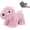 Pink, variant on Shaggy Dog Hand Towel, Cute Chenille Dog Hand Towel, 3D Fuzzy Puppy Hand Drying Towel, Soft Absorbent Microfiber Towel for Bathroom Kitchen Sink Countertop Decor (Gray)