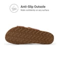 thumbnail image 3 of DREAM PAIRS Women’s Open Toe Slides Sandals T-Strap Sandals Arch Support with Adjustable Ankle Strap Casual Summer Walking Shoes, 3 of 5