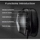 thumbnail image 3 of Auriculares Gamer Inalámbricos Bluetooth BLOOSOM Diadema Juegos 2.4G Negro/lienas coloridas, 3 of 5
