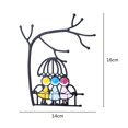 thumbnail image 3 of Pendentif de Design de Couple Coloré Pendentif de Design Exquis Vif pour les Fournitures de Décoration Intérieure, 3 of 3