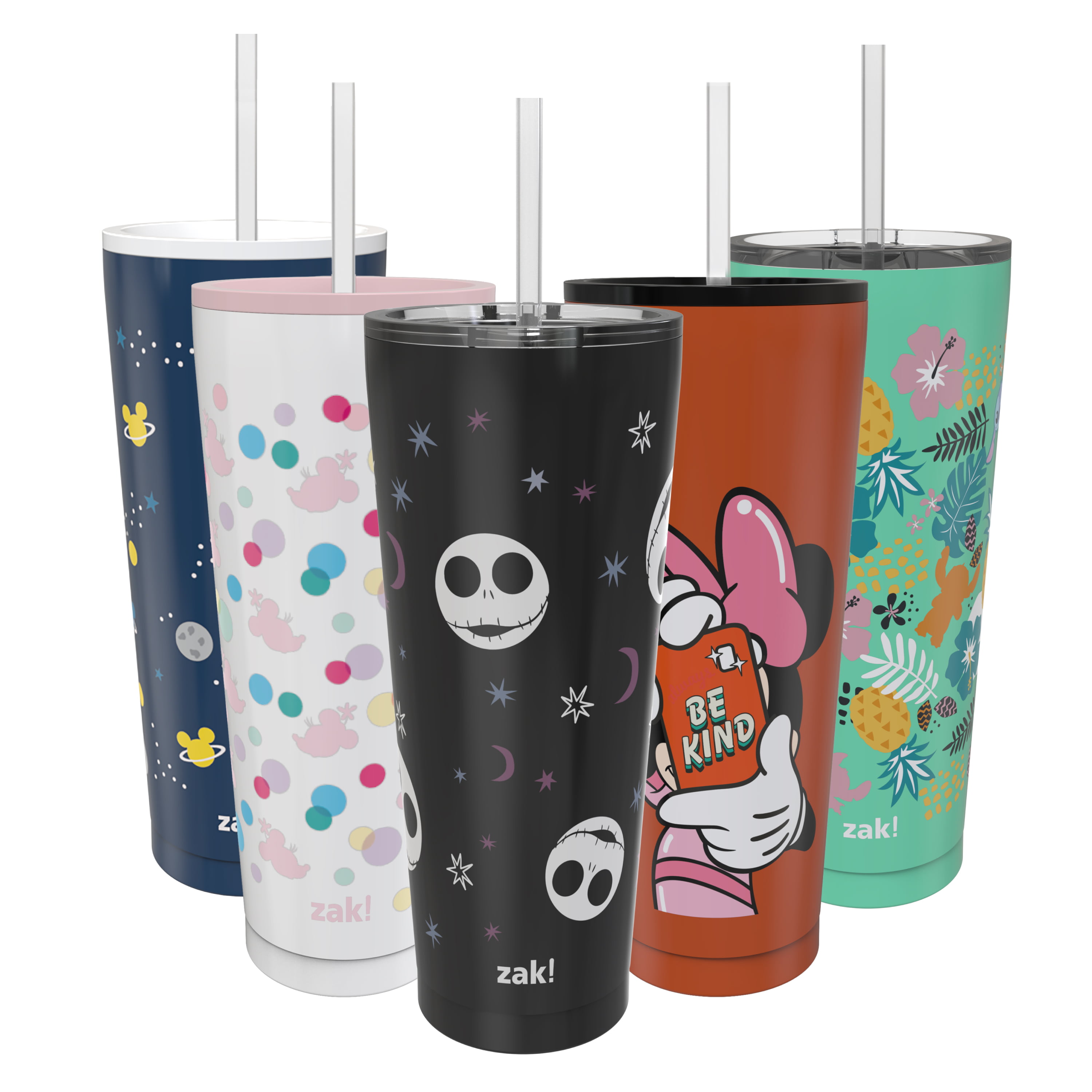 Nightmare before Christmas 20oz Tumbler with Sliding Lid Sublimated Metal Straw and Plastic Straw