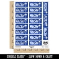 thumbnail image 2 of Rush Expedited Order Shipment Running Person Sticker Set - Dark Blue - Matte Finish - 2.00" Large, 2 of 7