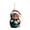 D, variant on 2 Pcs Grey Tabby Cat Christmas Ornament, Lovable Acrylic 2D Decoration, Pet Themed Holiday Christmas Tree Decor for Cat Lovers, Friends, Family