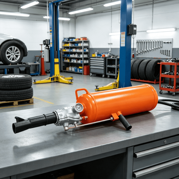 Tire Bead Setter, 8L Capacity 120 PSI Air Bead Blaster, Handheld Portable Inflation Device, 85-116 PSI for Trucks, Tractors, ATVs & Cars