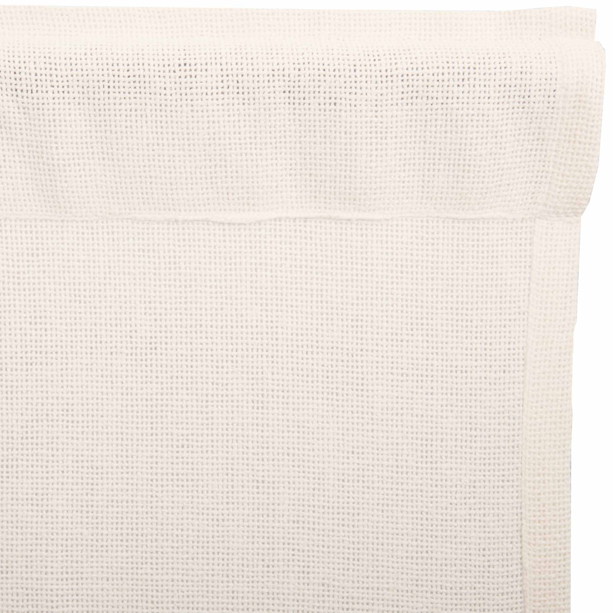 VHC Brands Burlap Antique White Farmhouse Primitive Curtains Valance 16x60