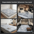 thumbnail image 2 of Mossy Oak 3" Adaptive Memory Foam Mattress Topper, Cooling Gel, Extend the Life of Your Mattress, Soft, Queen, 2 of 7