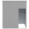 vidaXL Dog House Outdoor Dog Kennel Cage Shelter with Roof Galvanized Steel
