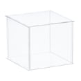thumbnail image 1 of Unique Bargains Clear Display Case, Acrylic Box Assemble Dustproof Box Showcase, 35x35x30cm for Collectibles, Crafts, 1 of 6