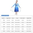 thumbnail image 3 of HAWEE Elsa la Reine des Neiges 2 Robe de Costume d'Halloween de Luxe pour Filles, Robe de Fête, Robe de Bal, 3 of 3