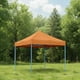 thumbnail image 5 of Ilios Innova | Toldo Plegable Naranja 3x3 Carpa para Exteriores Resistente al Clima, Impermeable, Estructura de Hierro y Tela Oxford 600D., 5 of 9