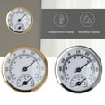 Fancy Indoor Outdoor Thermometer, Wall Mounted Thermometer for Patio