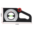 thumbnail image 3 of Engineering Inclinometer, Universal Slope Measuring Scale, Multifunctional Goniometer Instrument Measuring Tool A, 3 of 6
