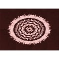 thumbnail image 1 of Ahgly Company Indoor Rectangle Patterned Chocolate Brown Area Rugs, 7' x 10', 1 of 6