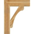 thumbnail image 3 of Ekena Millwork 6"W x 26"D x 34"H Legacy Block Rough Sawn Bracket, Western Red Cedar, 3 of 4