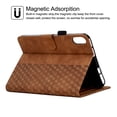 thumbnail image 5 of GSFY Case for Galaxy Tab S6 Lite 10.4 inch 2024/2022/2020, PU Leather Wallet Stand Protective Smart Shell with Pen Holder Auto Sleep Wake for Samsung Galaxy S6 Lite Tablet, Brown Blocks, 5 of 8