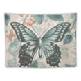 thumbnail image 5 of Orinice Butterfly Flower Wallpaper Tapestry Wall Hanging Unique Style Graphic Tapestries Home Wall Decor Art for Living Room Bedroom Apartment Farmhouse Dorm 60x50inch, 5 of 6