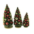 thumbnail image 2 of Cody Foster 16.50In Spire Tree Red Set/3, Plastic, Christmas Ornaments Decorated Ms367r, 2 of 3