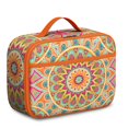 thumbnail image 1 of Boho Chic Mandala Insulated Box Tribal Geometric Design Leakproof for Students, 1 of 6
